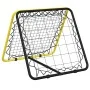 Rebotador de doble cara ajustable acero amarillo y negro de vidaXL, Accesorios para porterías de fútbol - Ref: Foro24-4007969...