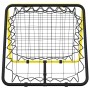 Rebotador de doble cara ajustable acero amarillo y negro de vidaXL, Accesorios para porterías de fútbol - Ref: Foro24-4007969...