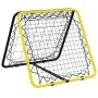 Adjustable double-sided rebounder yellow and black steel by vidaXL, Accessories for soccer goals - Ref: Foro24-4007969, Price...