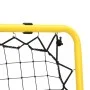 Rebotador de doble cara ajustable acero amarillo y negro de vidaXL, Accesorios para porterías de fútbol - Ref: Foro24-4007969...