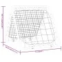 Adjustable double-sided rebounder yellow and black steel by vidaXL, Accessories for soccer goals - Ref: Foro24-4007969, Price...