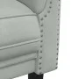Zweiteilige Sofagarnitur aus hellgrauem Samt von vidaXL, Sofas - Ref: Foro24-3209219, Preis: 466,70 €, Rabatt: %