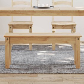 Panama dining bench solid pine wood 105x30x45 cm by vidaXL, Dining and kitchen benches - Ref: Foro24-4005711, Price: 103,07 €...