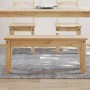 Panama-Essbank aus massivem Kiefernholz 105x30x45 cm von vidaXL, Ess- und Küchenbänke - Ref: Foro24-4005711, Preis: 103,07 €,...