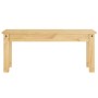 Panama-Essbank aus massivem Kiefernholz 105x30x45 cm von vidaXL, Ess- und Küchenbänke - Ref: Foro24-4005711, Preis: 103,07 €,...