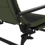 Silla de pesca con reposabrazos plegable verde de vidaXL, Sillas de jardín - Ref: Foro24-4006416, Precio: 112,88 €
