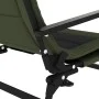 Silla de pesca con reposabrazos plegable verde de vidaXL, Sillas de jardín - Ref: Foro24-4006416, Precio: 135,65 €, Descuento: %