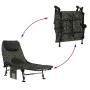 Fishing Lounger Adjustable Mud Legs Folding Camouflage by vidaXL, Outdoor beds - Ref: Foro24-4006423, Price: 177,22 €, Discou...