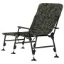 Fishing Lounger Adjustable Mud Legs Folding Camouflage by vidaXL, Outdoor beds - Ref: Foro24-4006421, Price: 194,88 €, Discou...