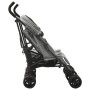 Carrito para gemelos de acero gris claro de vidaXL, Cochecitos de bebé - Ref: Foro24-10235, Precio: 211,44 €, Descuento: %