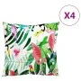 Decorative cushions 4 pcs multicolored fabric 40x40 cm by vidaXL, Cushions - Ref: Foro24-360376, Price: 35,54 €, Discount: %