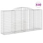 Gabionenkörbe 30 Stück Bogenform Eisen 300x50x140/160 cm von vidaXL, Töpfe und Pflanzgefäße - Ref: Foro24-3146753, Preis: 4,0...