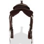 Montura occidental, cabezada y pechera cuero real 13" marrón de vidaXL, Monturas - Ref: Foro24-91351, Precio: 190,90 €, Descu...
