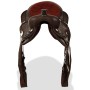 Montura occidental, cabezada y pechera cuero real 13" marrón de vidaXL, Monturas - Ref: Foro24-91351, Precio: 190,90 €, Descu...