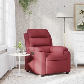 Red Fabric Recliner by vidaXL, Armchairs - Ref: Foro24-373465, Price: 243,19 €, Discount: %