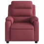 Sillón reclinable de tela rojo tinto de vidaXL, Sillones - Ref: Foro24-373465, Precio: 247,77 €, Descuento: %