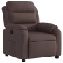Dark Brown Fabric Recliner by vidaXL, Armchairs - Ref: Foro24-373467, Price: 248,11 €, Discount: %