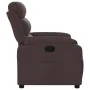 Dark Brown Fabric Recliner by vidaXL, Armchairs - Ref: Foro24-373467, Price: 243,51 €, Discount: %