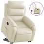 Cream-colored artificial leather lifting recliner by vidaXL, Armchairs - Ref: Foro24-3205043, Price: 285,11 €, Discount: %