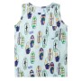 Ärmelloses Kinder-T-Shirt in zartem Blau melange 92 von vidaXL, Kinder-T-Shirts - Ref: Foro24-11774, Preis: 8,41 €, Rabatt: %
