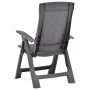 Mokkafarbene Gartenstühle aus Kunststoff 2 Einheiten von vidaXL, Gartenstühle - Ref: Foro24-48762, Preis: 170,88 €, Rabatt: %
