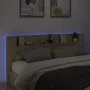Bettkopfteil mit LED Sonoma-Eiche 220x16,5x103,5 cm von vidaXL, Kopf- und Fußteile - Ref: Foro24-839275, Preis: 101,83 €, Rab...