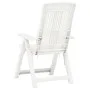 Liegende Gartenstühle 2 Einheiten aus weißem Kunststoff von vidaXL, Gartenstühle - Ref: Foro24-48766, Preis: 159,83 €, Rabatt: %
