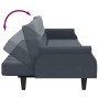 2-seater sofa bed and dark gray velvet stool pillows by vidaXL, Sofas - Ref: Foro24-3216220, Price: 360,58 €, Discount: %