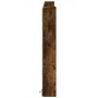 Bed headboard with LED light smoked oak 160x16.5x103.5 cm by vidaXL, Headboards and footboards - Ref: Foro24-839256, Price: 9...