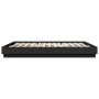 Black engineered wood bed frame 180x200 cm by vidaXL, Beds and slatted bases - Ref: Foro24-3209836, Price: 172,79 €, Discount: %