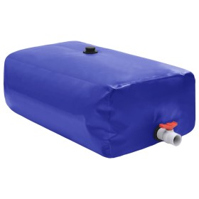 Depósito de agua plegable con grifo PVC 500 l