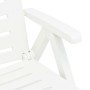 Weiße Klappliege aus Kunststoff von vidaXL, Liegen - Ref: Foro24-48754, Preis: 117,52 €, Rabatt: %