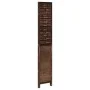 Dark brown paulownia wood 3-panel separator screen by vidaXL, Room dividers - Ref: Foro24-358704, Price: 103,81 €, Discount: %