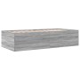 Sonoma graue Holzwerkstoffliege mit Schubladen 90x190 cm von vidaXL, Betten und Lattenroste - Ref: Foro24-3280886, Preis: 211...