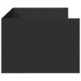 Tumbona con cajones madera de ingeniería negro 75x190 cm de vidaXL, Camas y somieres - Ref: Foro24-3280833, Precio: 184,28 €,...