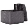 Mesa auxiliar de plástico color moca 54x54x36,5 cm de vidaXL, Mesas de jardín - Ref: Foro24-48776, Precio: 38,32 €, Descuento: %