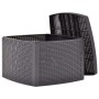 Plastic side table in mocha color, 54x54x36.5 cm by vidaXL, Garden tables - Ref: Foro24-48776, Price: 41,06 €, Discount: %