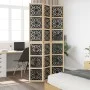 Trennwand 3 Paneele aus massivem Paulownia-Holz braun schwarz von vidaXL, Raumteiler - Ref: Foro24-358800, Preis: 103,99 €, R...