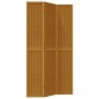 3-panel partition screen solid brown paulownia wood by vidaXL, Room dividers - Ref: Foro24-358816, Price: 104,00 €, Discount: %