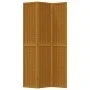 3-panel partition screen solid brown paulownia wood by vidaXL, Room dividers - Ref: Foro24-358816, Price: 102,32 €, Discount: %