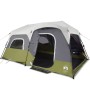 Family tent with LED 9 people quick opening light green by vidaXL, tents - Ref: Foro24-94310, Price: 276,42 €, Discount: %
