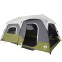 Family tent with LED 9 people quick opening light green by vidaXL, tents - Ref: Foro24-94310, Price: 276,42 €, Discount: %