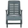 Tumbona plegable de plástico verde by vidaXL, Loungers - Ref: Foro24-48755, Price: 114,61 €, Discount: %