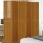 5-panel partition screen solid brown paulownia wood by vidaXL, Room dividers - Ref: Foro24-358823, Price: 142,74 €, Discount: %