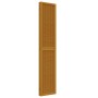 5-panel partition screen solid brown paulownia wood by vidaXL, Room dividers - Ref: Foro24-358823, Price: 145,31 €, Discount: %