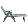 Tumbona plegable de plástico verde by vidaXL, Loungers - Ref: Foro24-48755, Price: 114,61 €, Discount: %