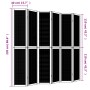 6-panel partition screen solid paulownia wood brown by vidaXL, Room dividers - Ref: Foro24-358828, Price: 212,16 €, Discount: %