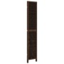 3-teiliges Trennsieb aus dunkelbraunem Paulownia-Holz von vidaXL, Raumteiler - Ref: Foro24-358655, Preis: 95,11 €, Rabatt: %