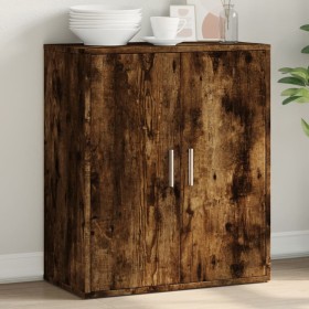 Smoked oak engineered wood sideboard 60x31x70 cm by vidaXL, Sideboards - Ref: Foro24-840461, Price: 61,25 €, Discount: %