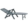Tumbona plegable de plástico verde by vidaXL, Loungers - Ref: Foro24-48755, Price: 114,61 €, Discount: %